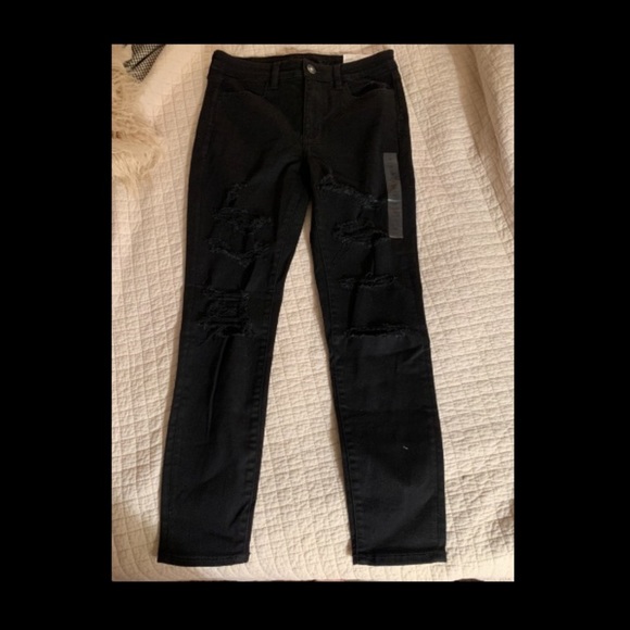 American Eagle Ne(X)t Level Stretch black jeans:10 - Picture 2 of 5